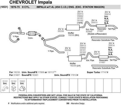 Steel Universal Muffler - WALKER USA - 18113